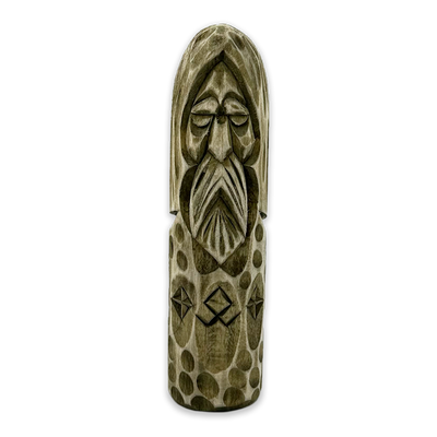 Odin - Holzfigur (Handgeschnitzt)